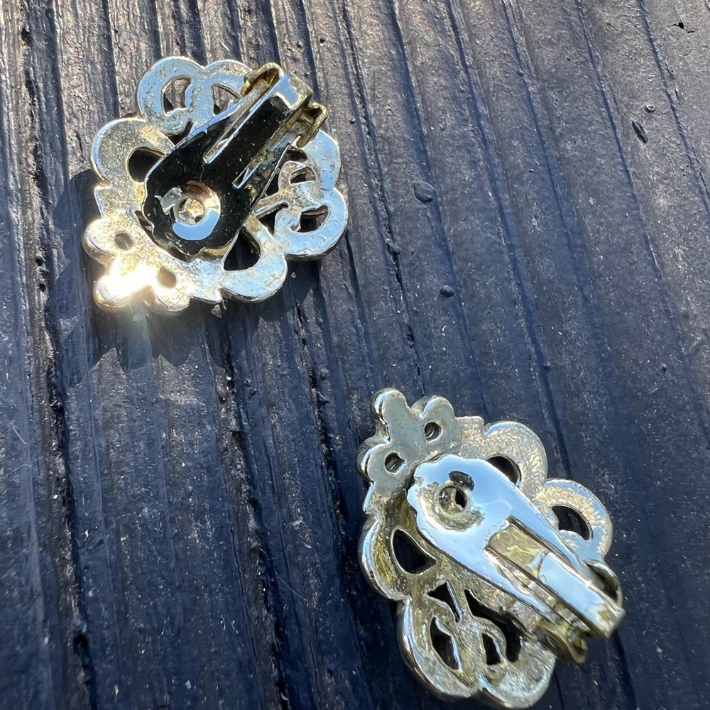 Vintage Scroll Script Double R Monogram Royal Cro… - image 3